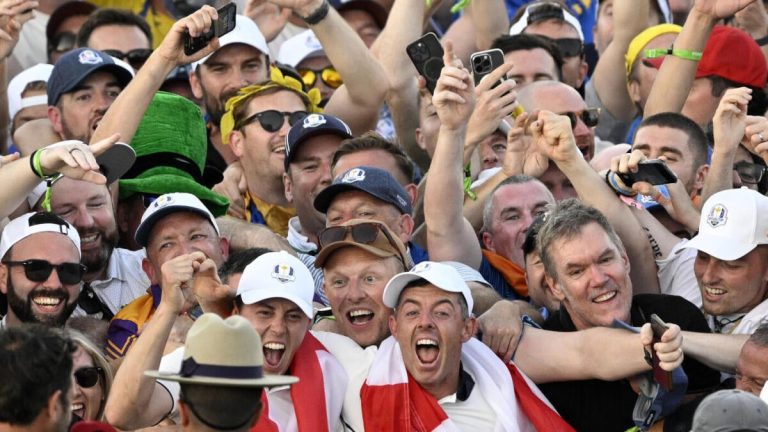 Rory McIlroy, Team Europe’s captain, apologizes for ‘distasteful fan behavior’